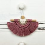 Mini-Makramee *kleiner Schutzengel* beige